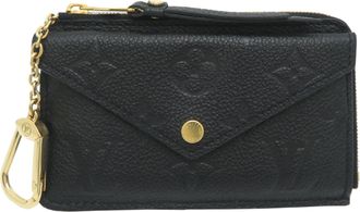 Louis Vuitton Black Monogram Empreinte Coin Purse/Coin Case (Pre-Owned)