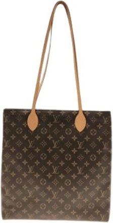 Louis Vuitton Pre-owned Tote Bags, female, Brown, Size: ONE SIZE Pre-owned Canvas Tote Bag