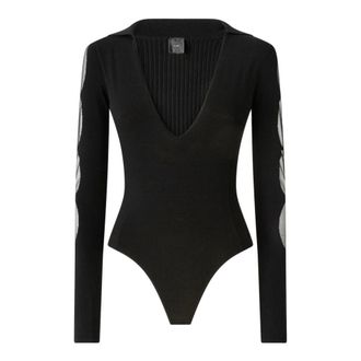 Pinko Body - Dames - Bodies - Zwart - L - Tops