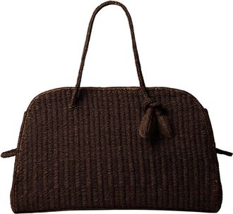 Jacquemus Le Grand Turismo Raffia Bag - Dames - Schoudertassen - Bruin - ONE Size - Tassen