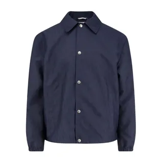 Dior Oblique Coach Jacket - Heren - Jassen - Blauw - Maat: M Zijde
