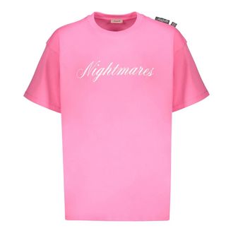 Isabella 1985 Tops, Heren, Roze, L, Katoen, Cotton T-shirt