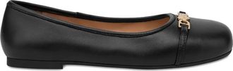 Love Moschino Ballerine con applicazione - Nero