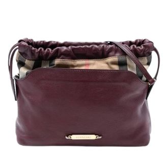 Burberry Pre-owned Bucket Bags, female, Red, Size: ONE SIZE Pre-owned Crossbody Bag