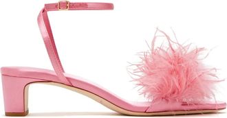 Loeffler Randall 40 mm Senna sandalen - Roze