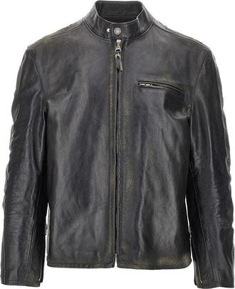 Golden Goose Leather Biker jacket Man 50