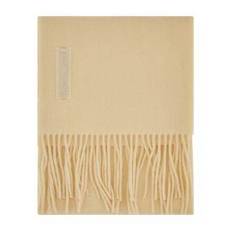 Our Legacy Estate Sjaal - Heren - Accessoires - Beige - Maat: ONE Size Wol