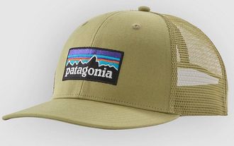 Patagonia P-6 Logo Trucker Cap gr&uuml;n