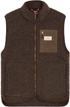 Amundsen & Scott Heroes Wool Fleece Vest Womens in Cowboy at Nordstrom, Size X-Large