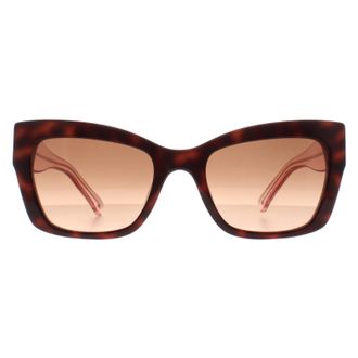 Kate Spade New York Cat Eye Womens Havana Pink Brown Gradient Valeria/S - One Size