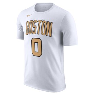 Nike Boston Celtics Essentials City Edition Nike Mens NBA T-Shirt in White | HV5660-100