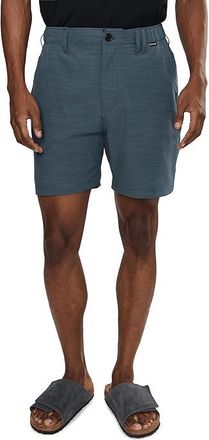 Hurley Phantom Slub 3/4 Waistband 18 Mens Shorts Monsoon : 32 7, Cotton/Polyester/Spandex