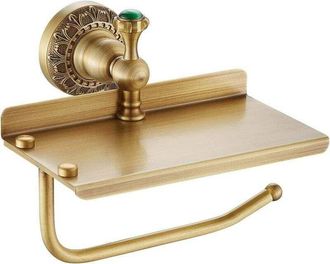 OEM Portarrollos De Papel Higi&eacute;nico De Lat&oacute;n Macizo Para Montaje En Pared, Soporte Para Rollo De Papel Higi&eacute;nico, Acabado En Lat&oacute;n Antiguo