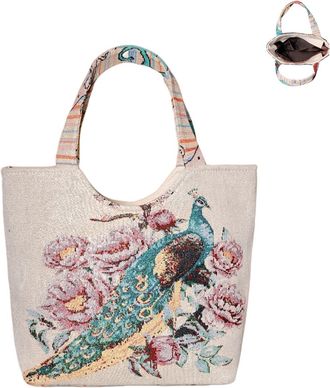 Generic Aesthetic Embroidery Tote Bag for Women Cute Reusable Canvas Shoulder Handbag for Shopping Grocery Book Gym, 8