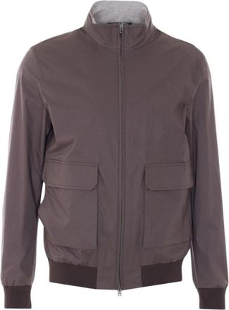 Herno Giubbotto - Heren - Bomber jackets - Paars - M - Jassen