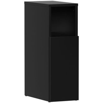 Vicco Mesilla De Noche Enton, Negro, 20 X 59.5 Cm Con 1 Puerta, Vicco