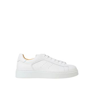 Doucal's Sneakers, male, White, 6 UK, Alex Sneaker Perforated Leather