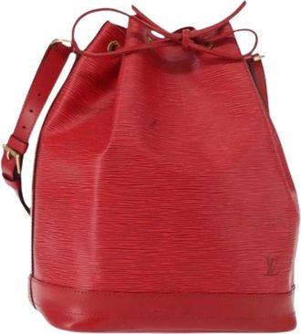 Louis Vuitton Pre-owned Bucket Bags, female, Red, Size: ONE SIZE Pre-owned Vintage Bucket Bag