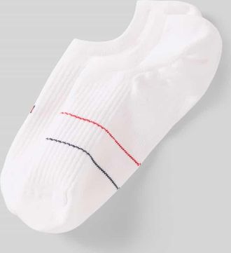 Tommy Hilfiger F&uuml;sslinge aus Baumwoll-Mix in Weiss, Gr&ouml;&szlig;e 35-38