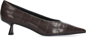 Bibi Lou 40mm Tiare pumps - women - Calf Leather/Calf Leather/Calf Leather - 39 - Brown