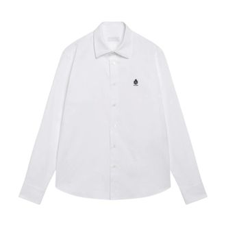 Prada Cotton Shirt - male - Prada - Casual Shirts - White - 2XL - Shirts