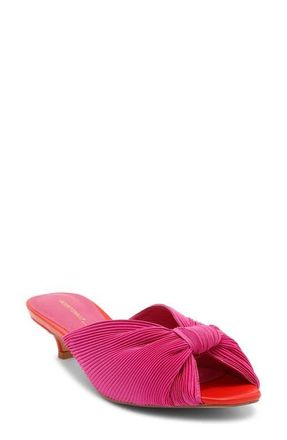 Intentionally blank Curfew Knot Slide Sandal in Flamingo at Nordstrom, Size 11