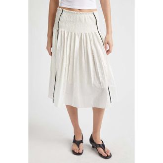 Paloma Wool Lupe Woven Jacquard Skirt in 000 - White at Nordstrom, Size X-Large