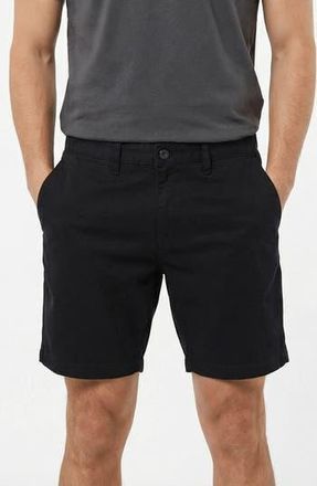 Burnside Stretch Twill Shorts in Black at Nordstrom Rack, Size 30