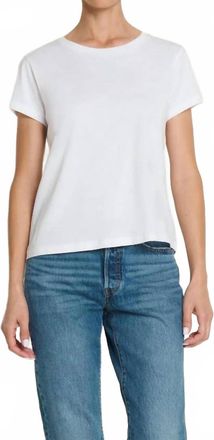 Nation Ltd Goldie Crew Neck Tee In White