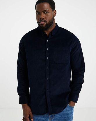Jacamo Corduroy Shirt Regular