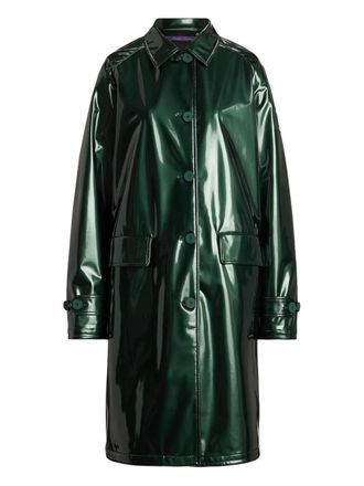 Ralph Lauren Collection glossy trench coat - Green