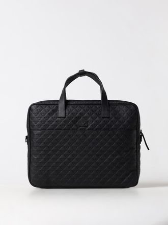 Emporio Armani Borsa Emporio Armani in pelle a grana con Eagle all over