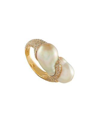 Yvel 18K Pearl Ring (Authentic Pre-Loved)