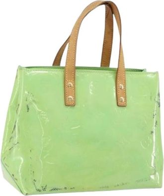 Louis Vuitton Pre-owned Handbags, female, Green, Size: ONE SIZE Pre-owned Vintage Hand Bag