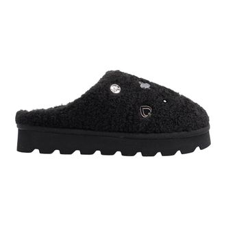 Michael Kors Winnie Slipper - Dames - Pantoffels - Zwart - 40 EU - Polyester - Schoenen