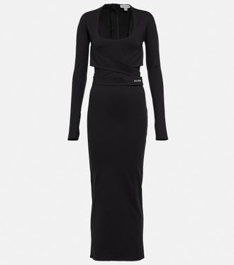 Alaia Alaïa Jersey midi dress