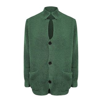 Generic Stand Up Collar Blazer Men, Knitted Sweater Men Thick Mens Heavy Weight Collar Cardigan Loose Fit Buttons Up V Neck Sweaters Outerwear Men Dress Jacke