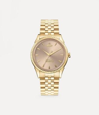 Vivienne Westwood Seymour Watch Gold / Rose Gold Stainless Steel Women