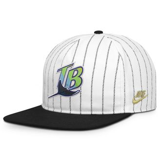 Nike Tampa Bay Rays Pro Nike Mens MLB Adjustable Hat in White | NB57064NTDV-JFJ