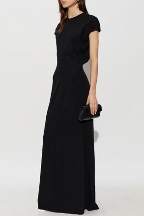 Jil Sander Wool Dress, Womens, Black