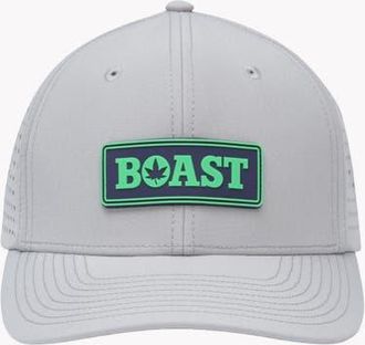 Boast Perforated Trucker Hat in Grey at Nordstrom