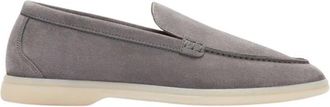 Scarosso Ludovica Loafers - Dames - Loafers - Grijs - 42 EU - Leer - Schoenen