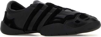 Yohji Yamamoto Unisex Black Leather Regu 2002 Sneakers Blackblackblack
