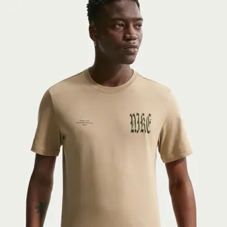 Nike Mens Nike Sportswear T-Shirt in Brown | IH1139-297