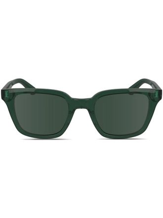 Calvin Klein square-frame sunglasses - Green