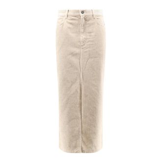 Isabel Marant Midi Skirt - female - Marant &eacute;toile - Midi Skirts - Beige - XS - Skirts