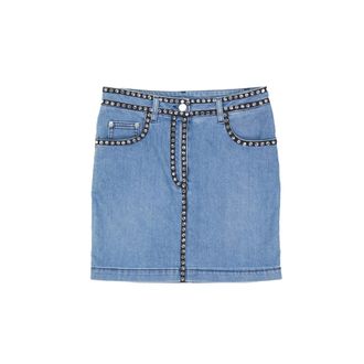【送料&関税込】Moschino Couture Cotton Denim Skirt Denim skirt | Moschino