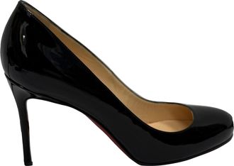 Christian Louboutin Pre-owned Womens Fifi Pumps in Black Patent Leather - Size 36.5 EU/IT