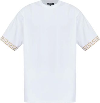 Versace T-shirt con decorazione - Bianco