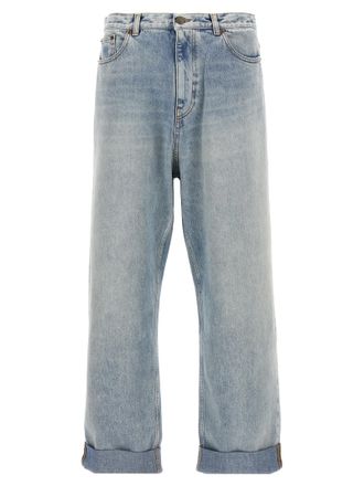 Valentino Garavani Turn-up Jeans
